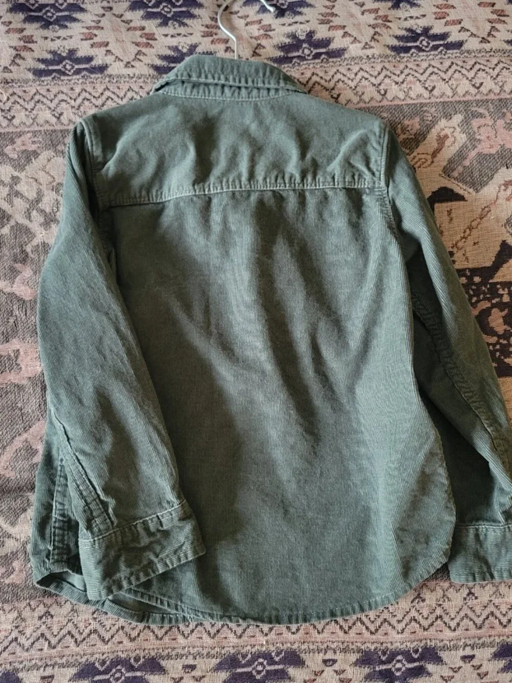 Osh B'Gosh Green Cordoroy Toddler Shirt